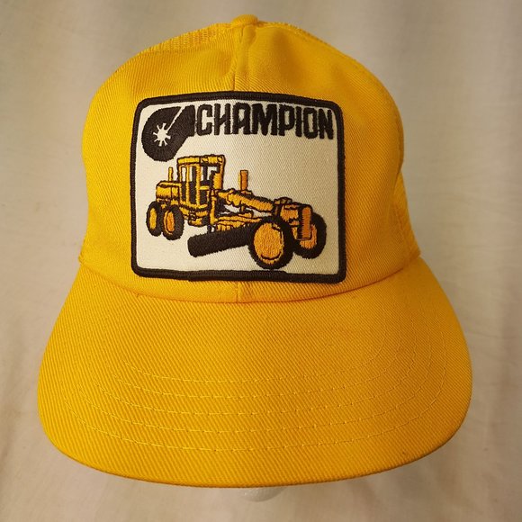 Other - CHAMPION Cap Trucker Hat Snapback Baseball Vintage